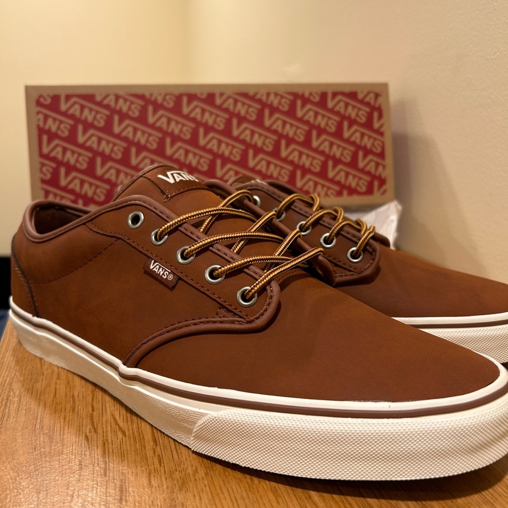 BROWN VANS
